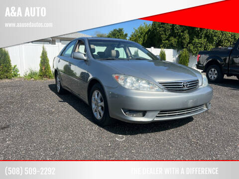 2005 Toyota Camry for sale at A&A AUTO in Fairhaven MA