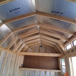 2026 12x20 Derksen Side Lofted Barn