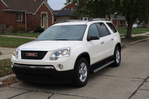 2010 GMC Acadia for sale at Fred Elias Auto Sales in Center Line MI