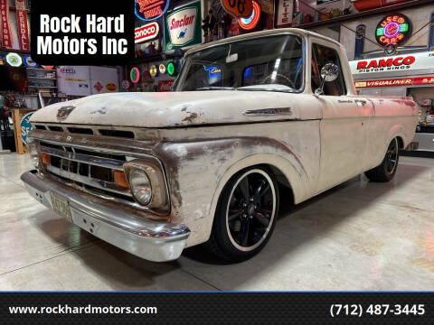 1962 Ford F-100 for sale at Rock Hard Motors Inc in Treynor IA