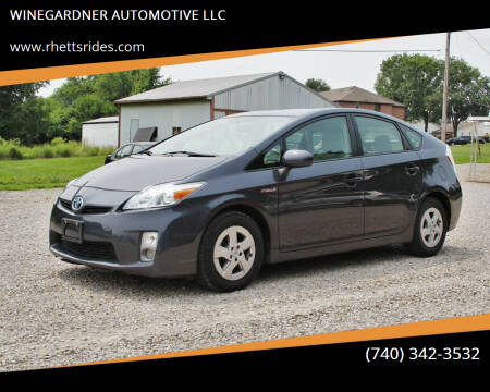 2010 Toyota Prius for sale at WINEGARDNER AUTOMOTIVE LLC in New Lexington OH