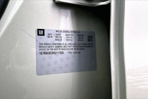 2017 Chevrolet Volt LT