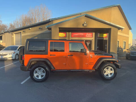 2012 Jeep Wrangler Unlimited for sale at Advantage Auto Sales in Garden City ID