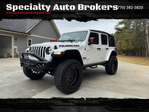 2019 Jeep Wrangler Unlimited for sale at Specialty Auto Brokers in Cartersville GA