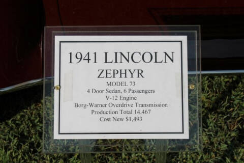 1941 Lincoln Zephyr