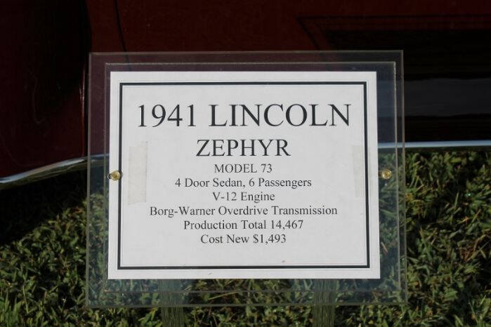 1941 Lincoln Zephyr