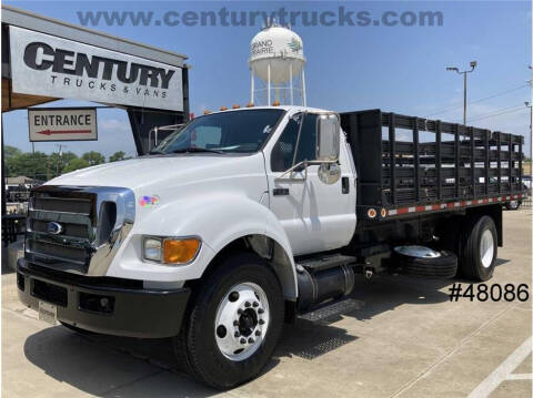 2011 Ford F-750 Super Duty for sale at CENTURY TRUCKS & VANS in Grand Prairie TX