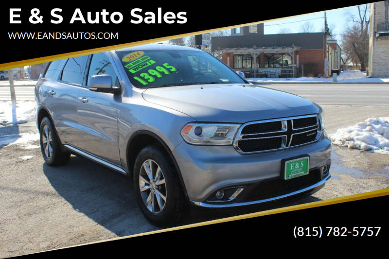 2014 Dodge Durango for sale at E & S Auto Sales Inc in Crest Hill IL