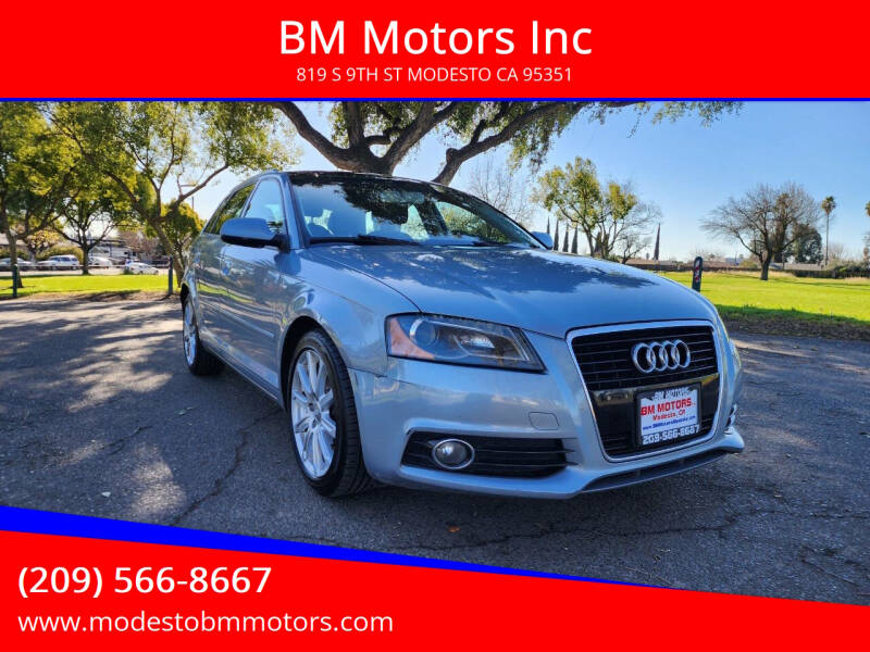 2012 Audi A3 for sale at BM Motors Inc in Modesto CA