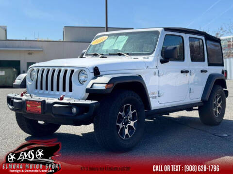 2018 Jeep Wrangler Unlimited for sale at Elmora Motor Sport in Elizabeth NJ