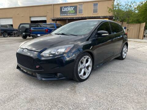 2014 Ford Focus for sale at LUCKOR AUTO in San Antonio TX
