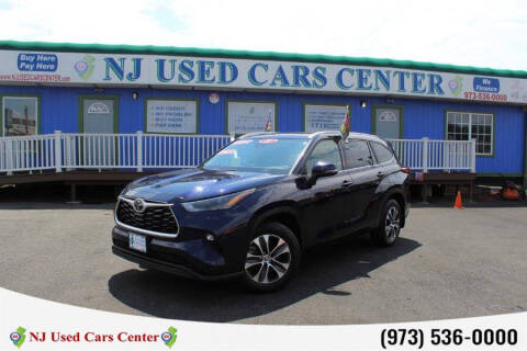 2022 Toyota Highlander for sale at New Jersey Used Cars Center in Irvington NJ