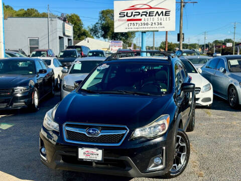 2017 Subaru Crosstrek for sale at Supreme Auto Sales in Chesapeake VA