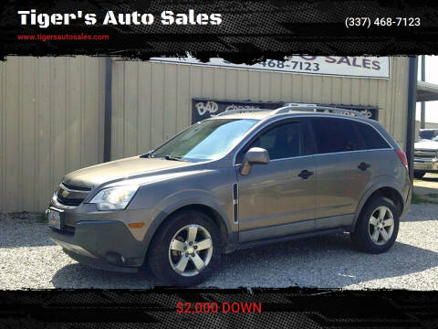 2012 Chevrolet Captiva Sport for sale at Tiger's Auto Sales in Mamou LA