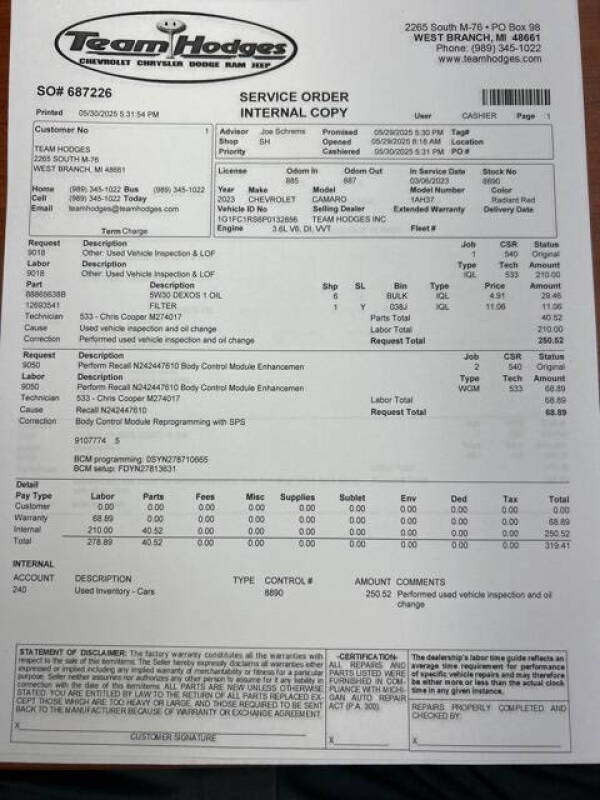 2023 Chevrolet Camaro LT