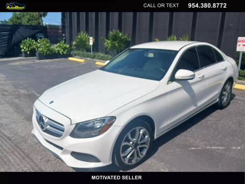 2015 Mercedes-Benz C-Class for sale at The Autoblock in Fort Lauderdale FL