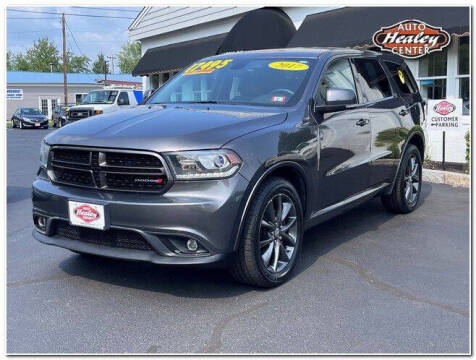 2017 Dodge Durango for sale at Healey Auto in Rochester NH