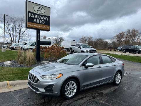 2020 Ford Fusion Hybrid for sale at PARKWAY AUTO in Hudsonville MI