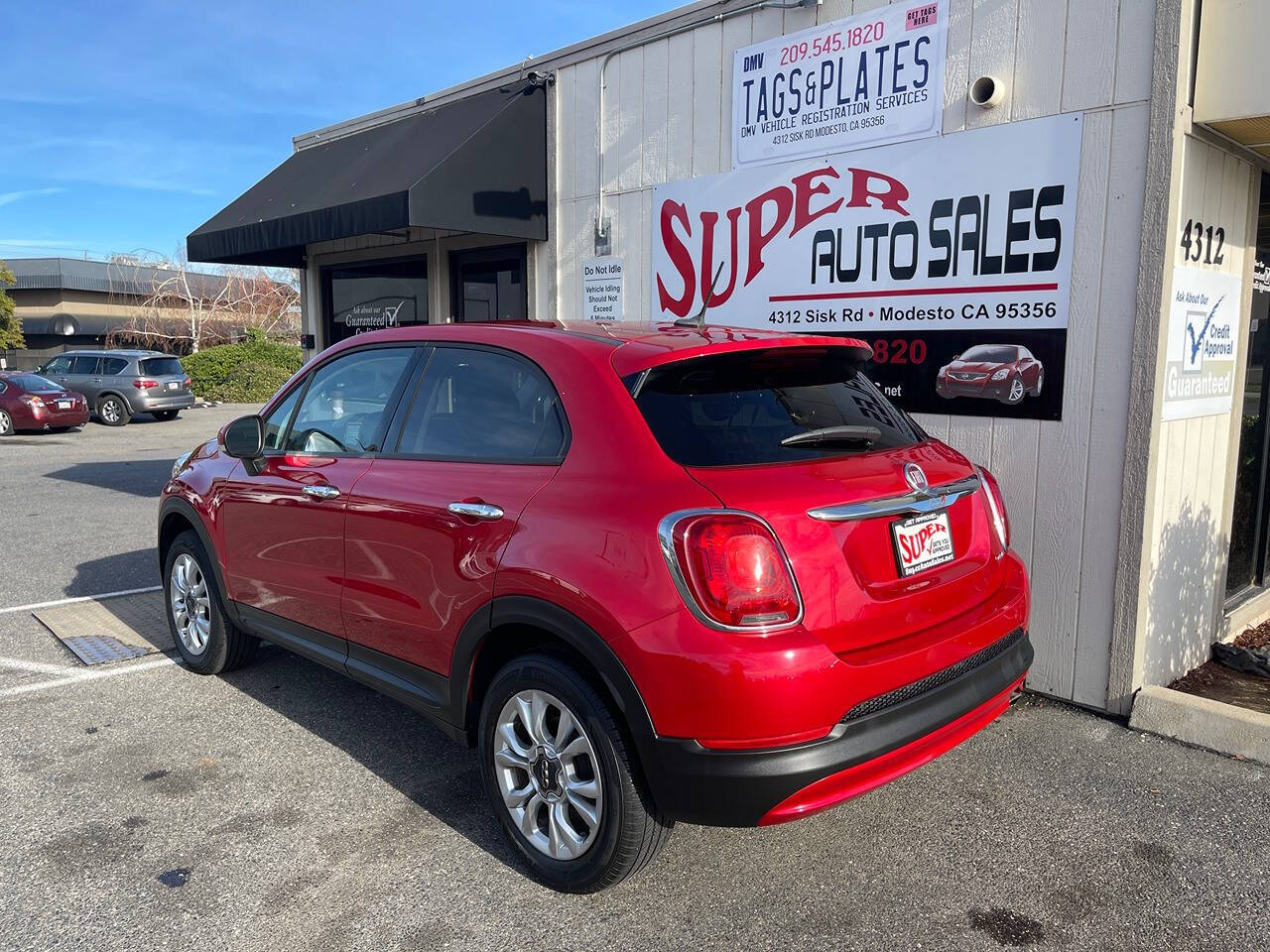 2016 FIAT 500X for sale at Super Auto Sales Modesto in Modesto, CA