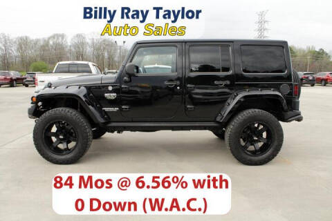 2012 Jeep Wrangler Unlimited for sale at Billy Ray Taylor Auto Sales in Cullman AL