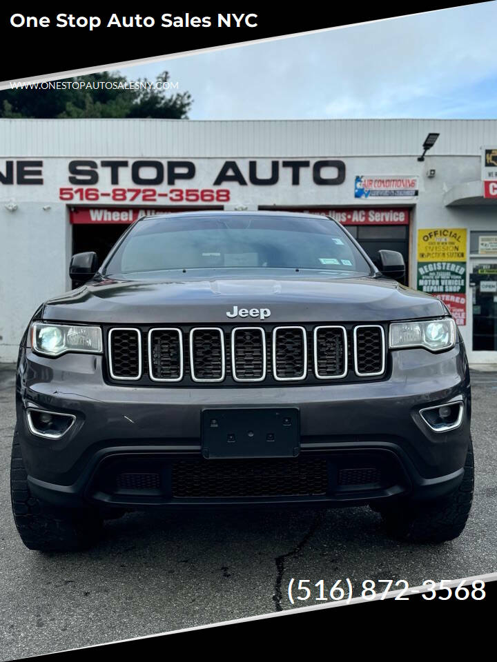 2017 Jeep Grand Cherokee for sale at One Stop Auto Sales NYC in Valley Stream, NY