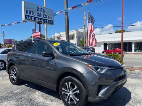 2018 Toyota RAV4 for sale at CITI AUTO SALES INC in Miami FL