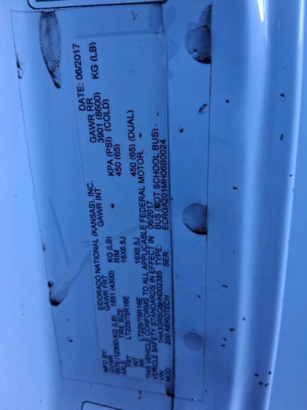 2017 Chevrolet Express 3500