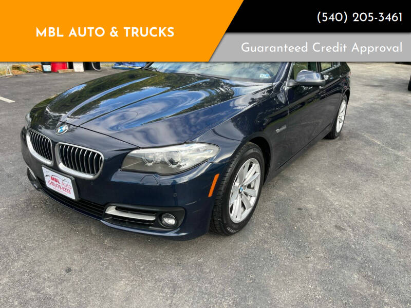 2015 BMW 5 Series for sale at MBL Auto & TRUCKS in Woodford VA