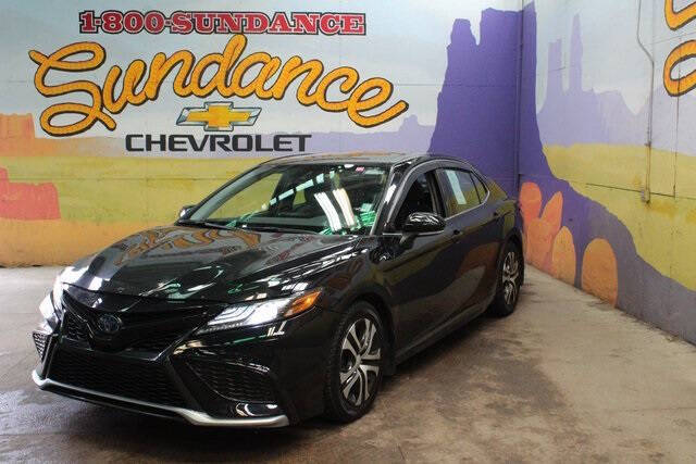 Used 2022 Toyota Camry XSE with VIN 4T1K31AK4NU593573 for sale in Grand Ledge, MI