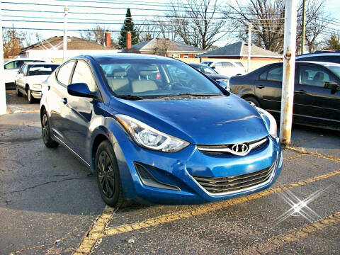 2016 Hyundai Elantra for sale at Wyandotte Motors in Wyandotte MI