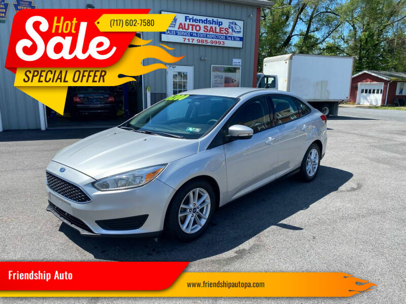 2016 Ford Focus for sale at Friendship Auto in Highspire PA