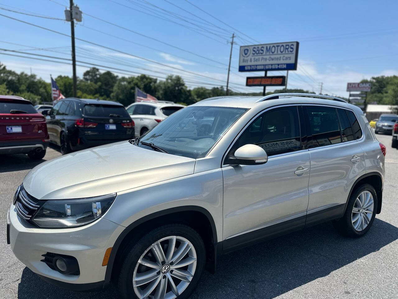 2014 Volkswagen Tiguan for sale at S & S Motors in Marietta, GA