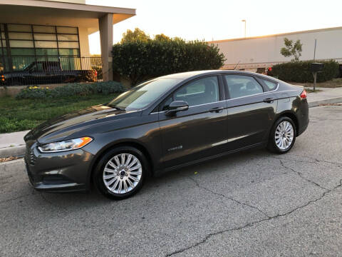 2015 Ford Fusion Hybrid for sale at C & C Auto Sales in Colton CA
