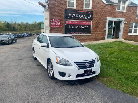 2013 Nissan Sentra for sale at PREMIER AUTO SOLUTIONS in Spencerport NY