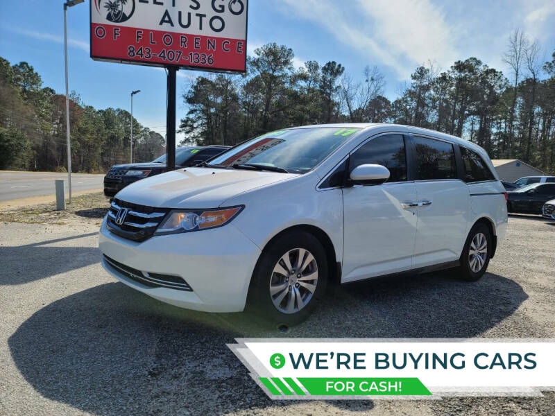 2017 Honda Odyssey for sale at Let's Go Auto in Florence SC
