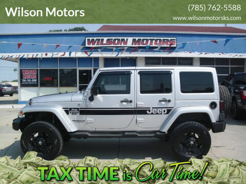 2011 Jeep Wrangler Unlimited for sale at Wilson Motors in Junction City KS