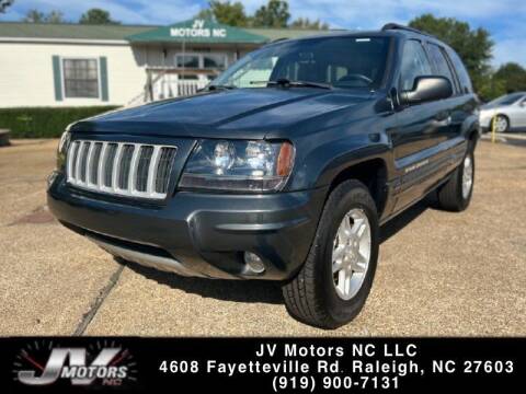 2004 Jeep Grand Cherokee for sale at JV Motors NC LLC in Raleigh NC