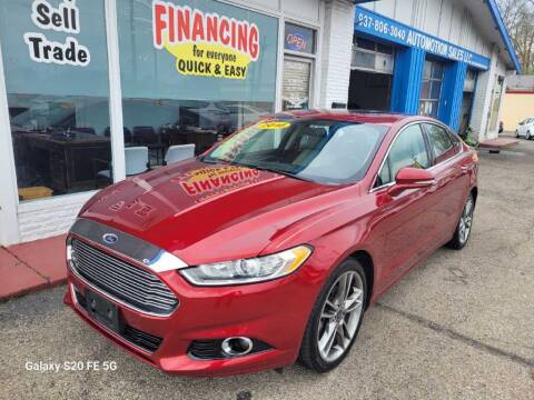 2016 Ford Fusion for sale at AutoMotion Sales in Franklin OH