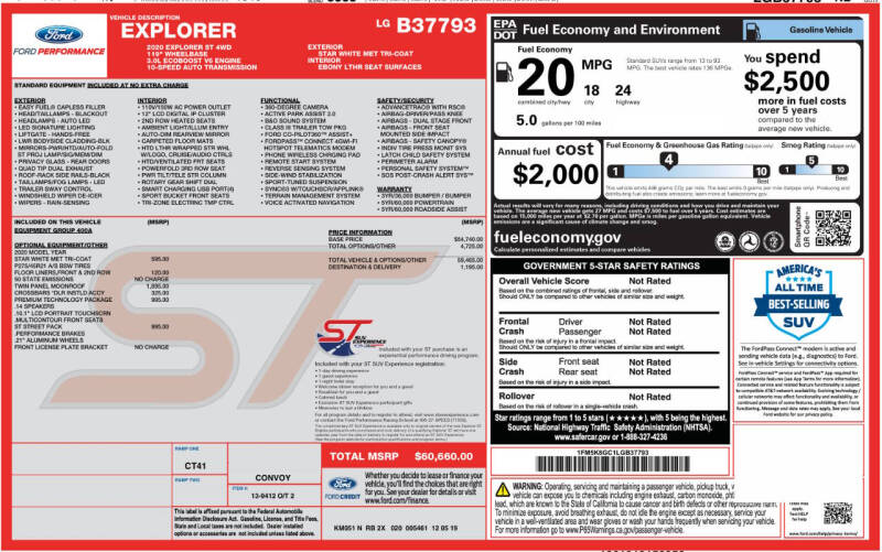 2020 Ford Explorer ST