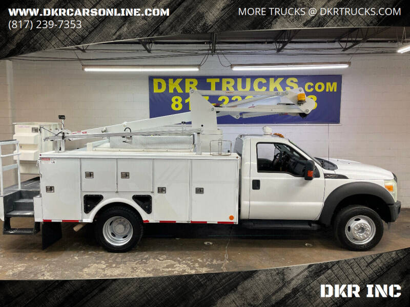 2012 Ford F-550 Super Duty for sale at DKR INC in Arlington TX