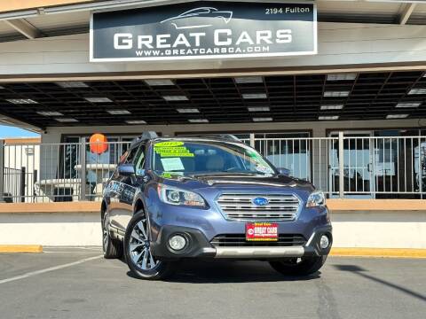 2015 Subaru Outback for sale at Great Cars in Sacramento CA