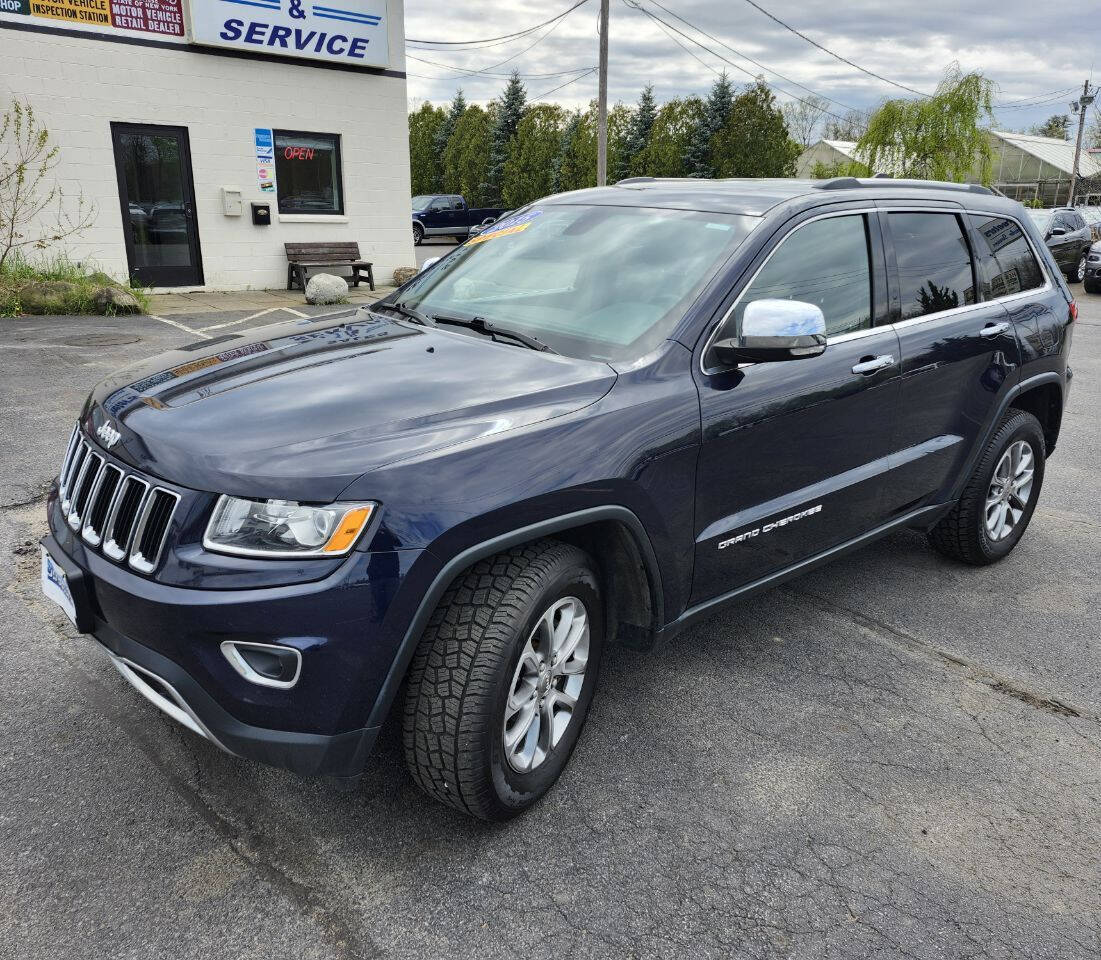 2015 Jeep Grand Cherokee for sale at Streeters Vehicle Sales in Plattsburgh, NY