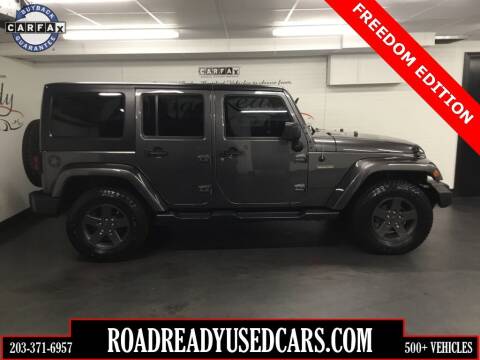 2016 Jeep Wrangler Unlimited for sale at Road Ready Used Cars in Ansonia CT