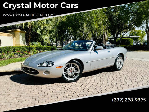 2002 Jaguar XK-Series for sale at Crystal Motor Cars in Fort Myers FL