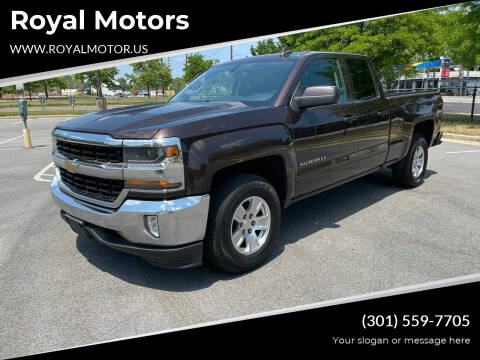 2016 Chevrolet Silverado 1500 for sale at Royal Motors in Hyattsville MD