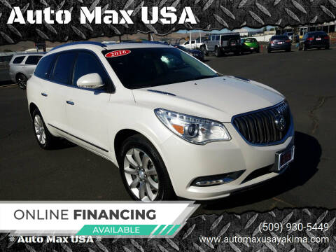 2016 Buick Enclave for sale at Auto Max USA in Yakima WA
