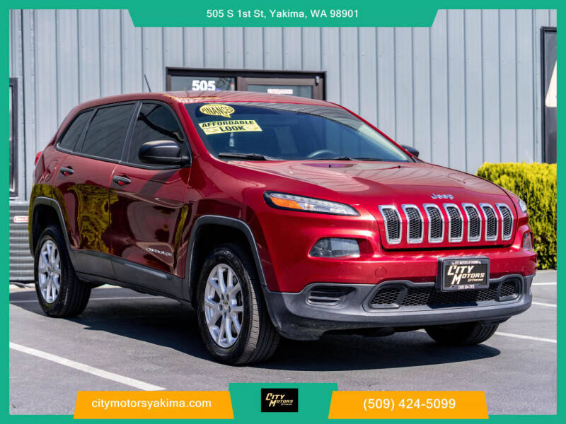 2015 Jeep Cherokee for sale at City Motors of Yakima in Yakima WA
