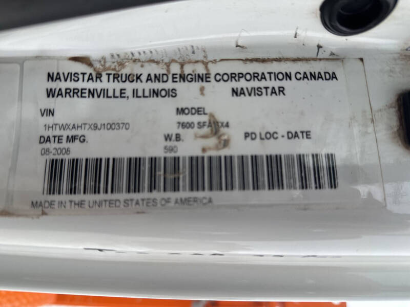 2009 International WorkStar 7600