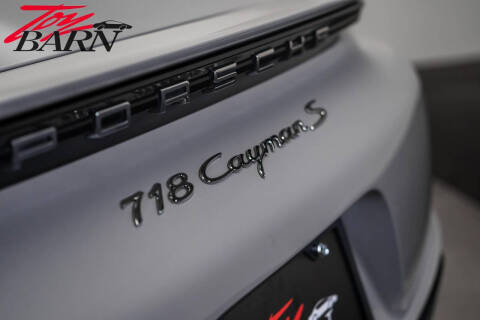 2018 Porsche 718 Cayman S