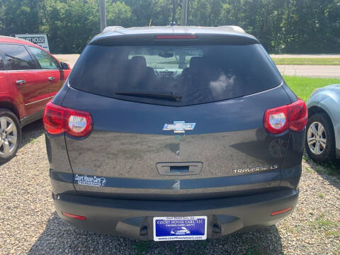 2012 Chevrolet Traverse for sale at Court House Cars, LLC in Chillicothe OH